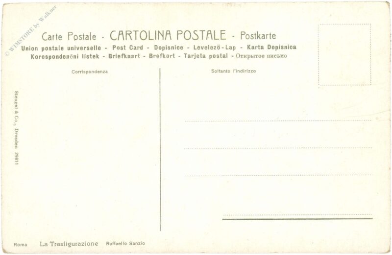 raffaello sanzio, la trasfigurazione