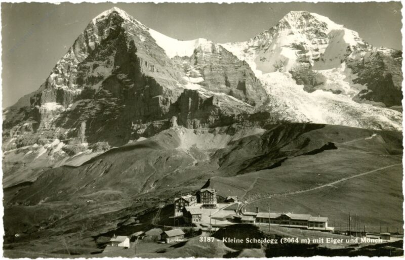 kleine scheidegg, mit eiger und mönch