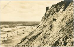 nordseeinsel sylt, rotes kliff