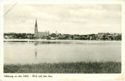 schleswig an der schlei, blick auf den dom