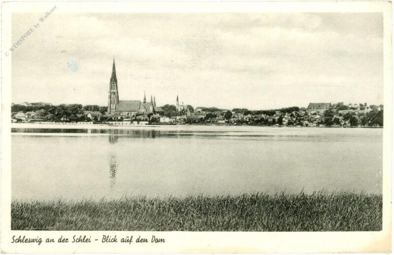 schleswig an der schlei, blick auf den dom