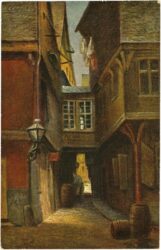 frankfurt am main, rapunzelgäßchen