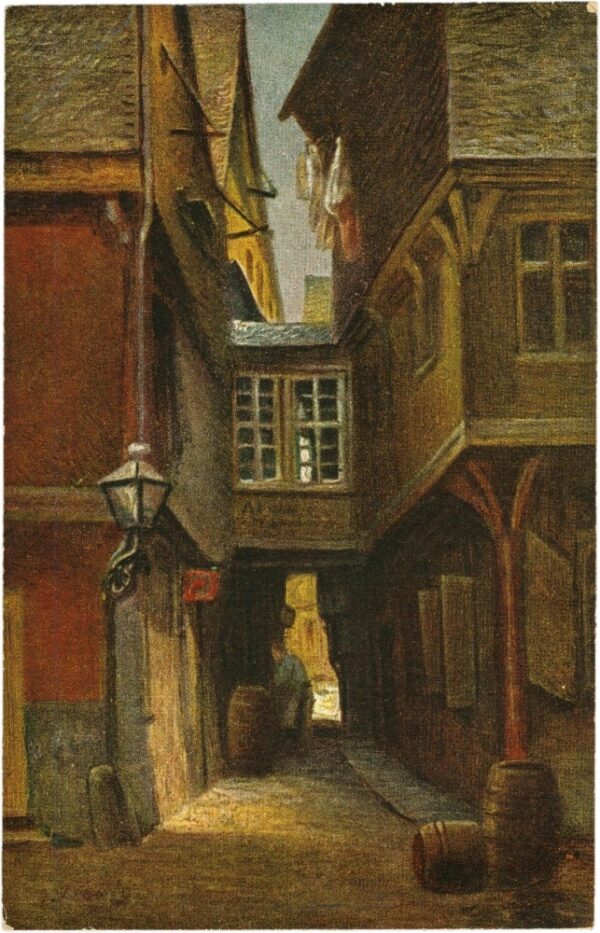 frankfurt am main, rapunzelgäßchen