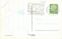 garmisch partenkirchen, gegen zugspitzgruppe
