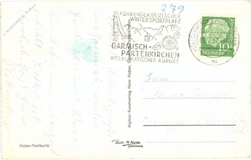 garmisch partenkirchen, gegen zugspitzgruppe