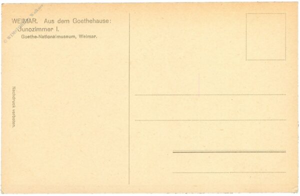 weimar, goethehaus, junozimmer