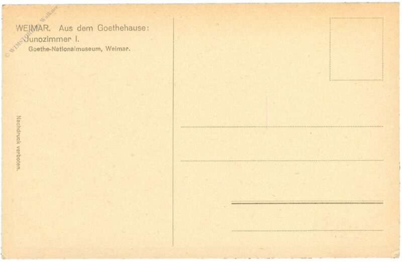 weimar, goethehaus, junozimmer