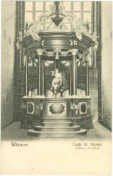 wismar, taufe st. nicolai