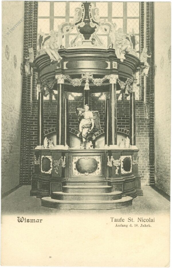 wismar, taufe st. nicolai