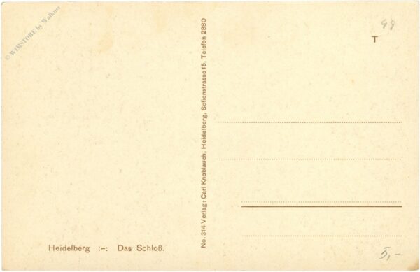 heidelberg, das schloss