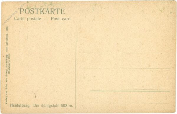 heidelberg, königstuhl