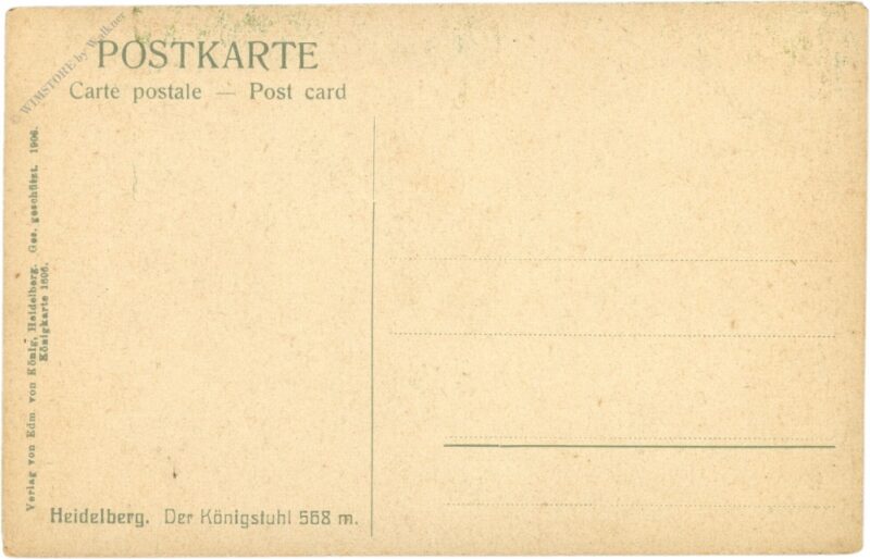 heidelberg, königstuhl