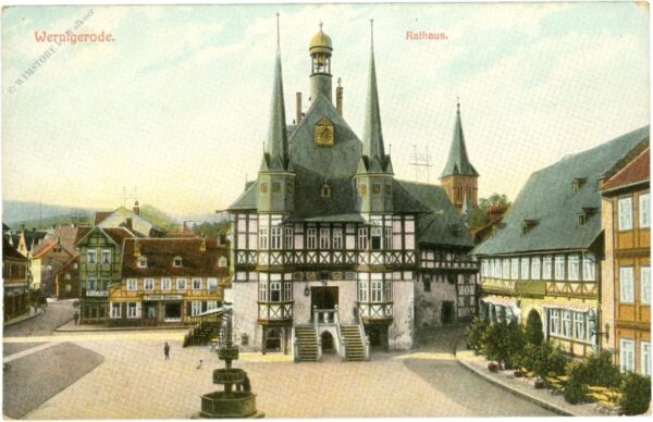wernigerode, rathaus wernigerode, rathaus