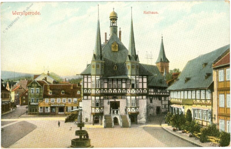 wernigerode, rathaus wernigerode, rathaus