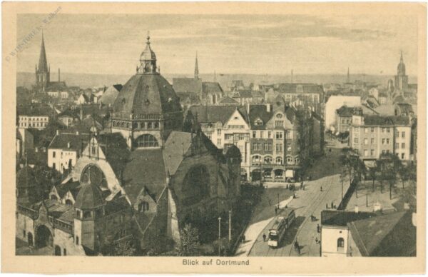 dortmund, blick über die stadt