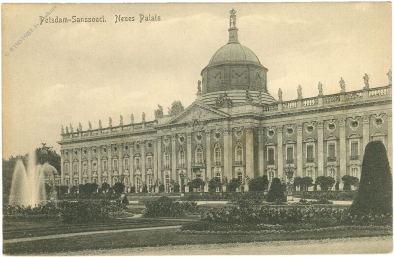 potsdam, sanssouci, neues palais potsdam, sanssouci, neues palais