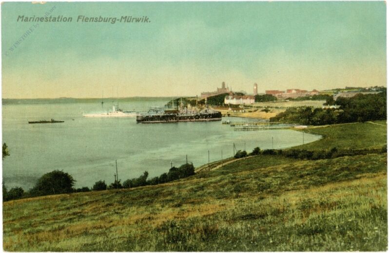 flensburg, mürwik, marinestation