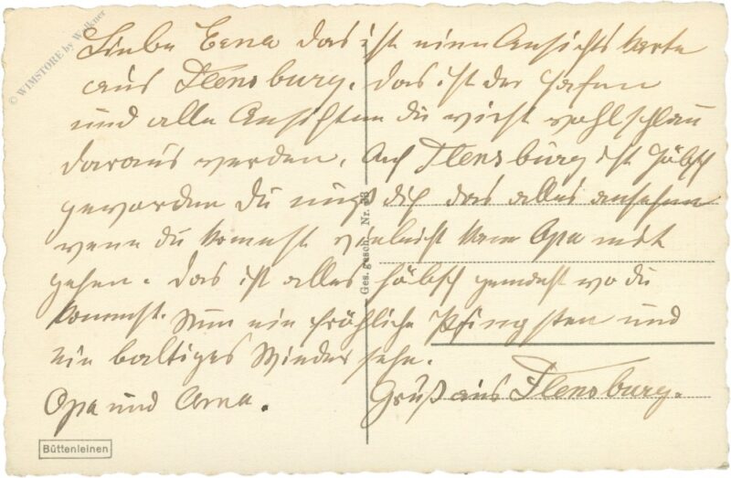 flensburg, teilansicht