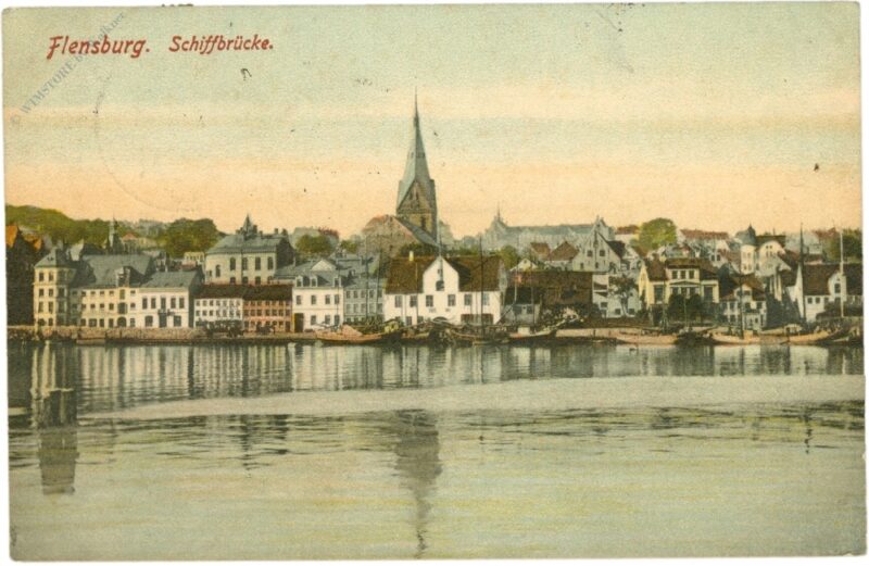 flensburg, schiffbrücke