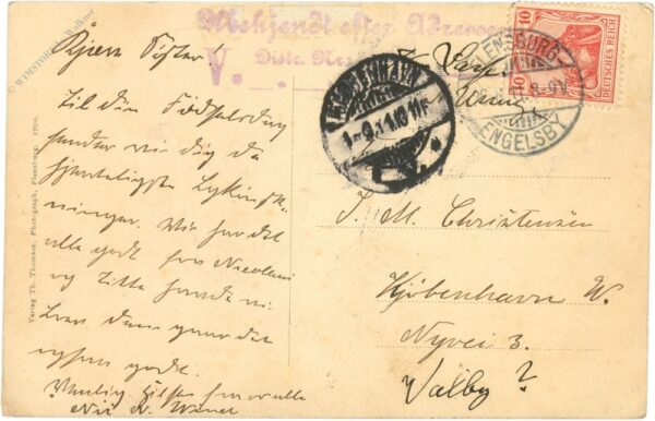 flensburg, schiffbrücke