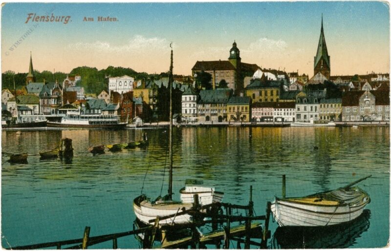 flensburg, am hafen