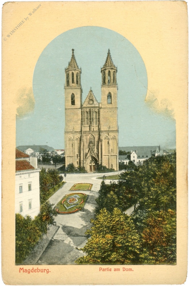 magdeburg, partie am dom magdeburg, partie am dom