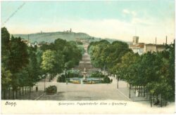 bonn, kaiserplatz, poppelsdorfer allee und kreuzberg