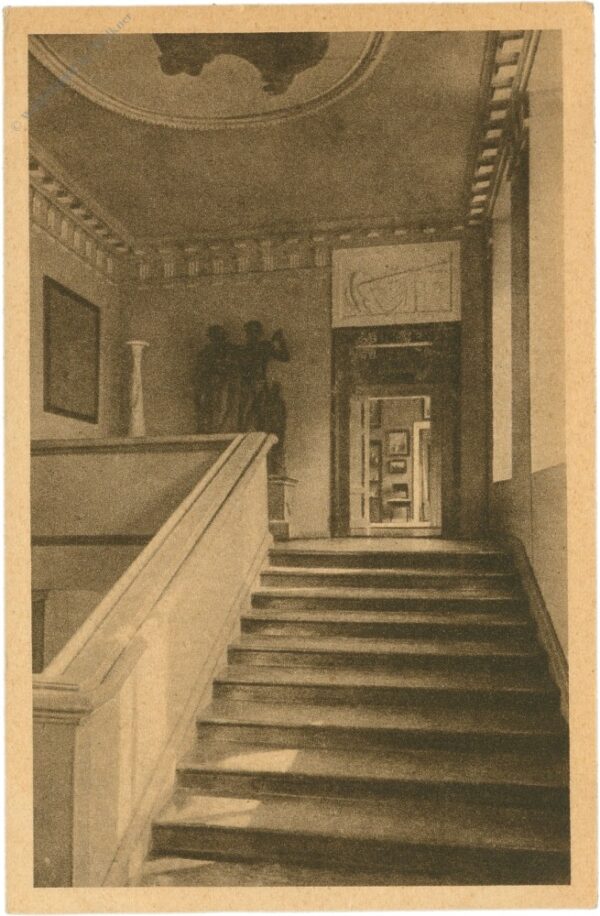 weimar, goethehaus, treppenaufgang