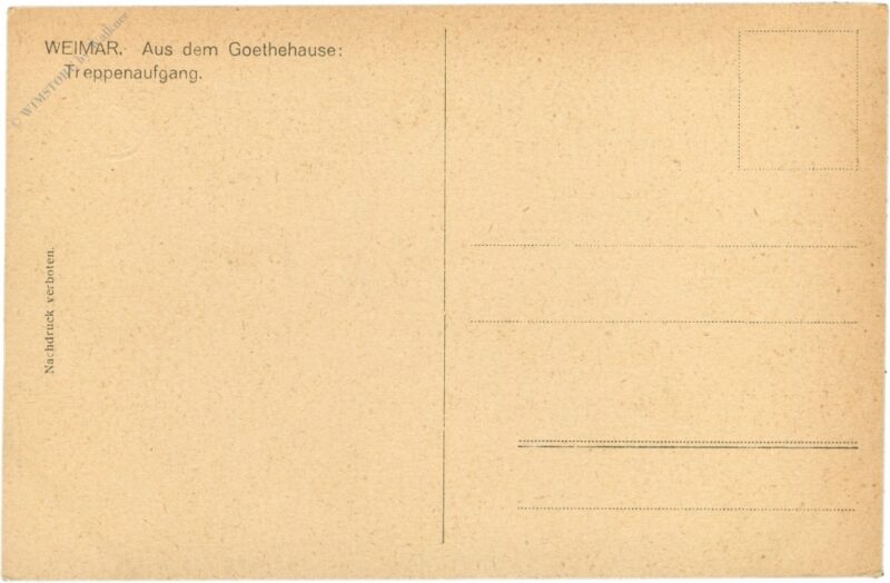 weimar, goethehaus, treppenaufgang