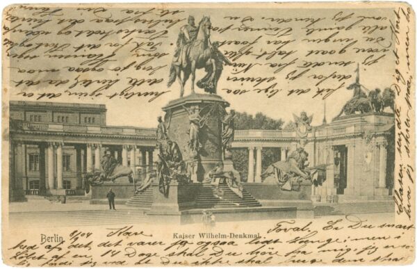 berlin, kaiser wilhelm denkmal