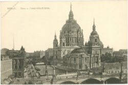 berlin, dom und friedrichsbrücke