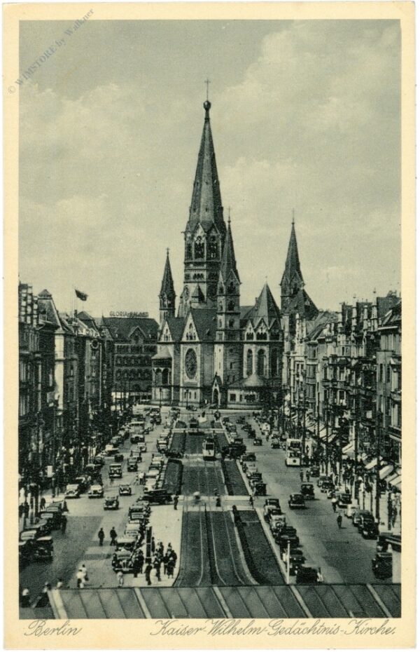berlin, kaiser wilhelm gedächtnis kirche