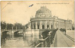 berlin, kaiser friedrich museum und kaiser friedrich denkmal