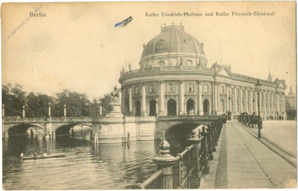 berlin, kaiser friedrich museum und kaiser friedrich denkmal