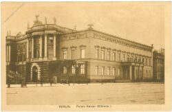 berlin, palais kaiser wilhelm i.