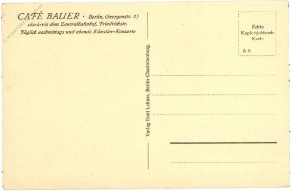 berlin, cafe bauer