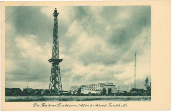 berlin, der funkturm