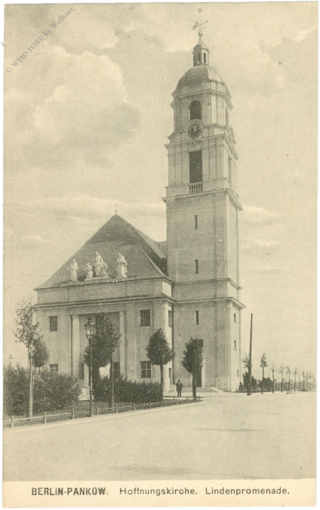 berlin, pankow, hoffnungskirche, lindenpromenade