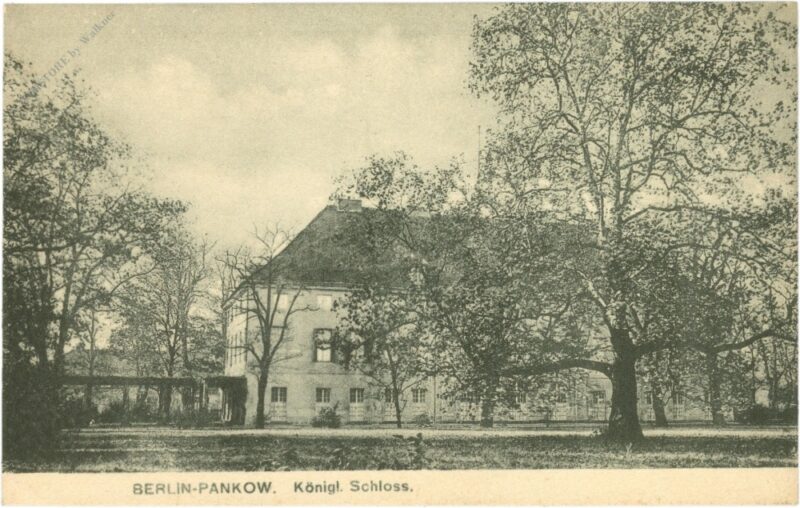 berlin, pankow, königl. schloss