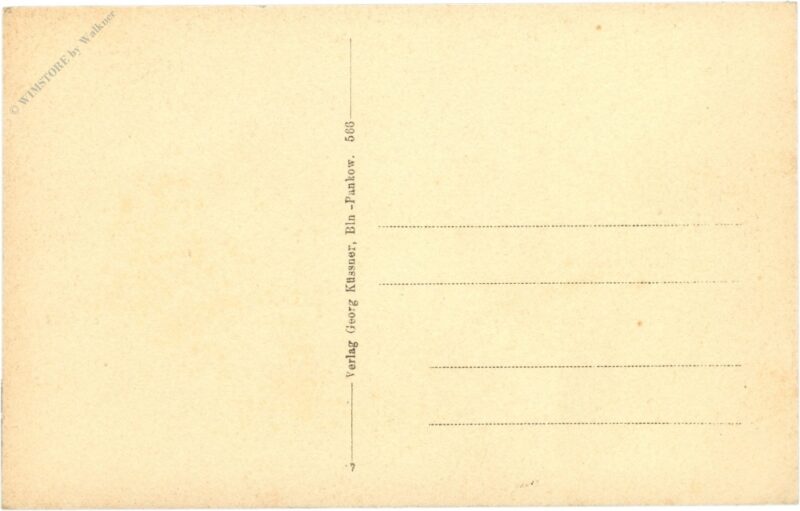 berlin, pankow, königl. schloss