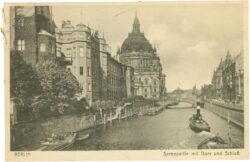 berlin, spreepartie mit dom und schloss