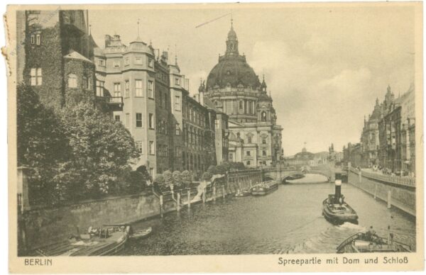 berlin, spreepartie mit dom und schloss