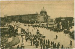 berlin, kgl. schloss und schlossbrücke