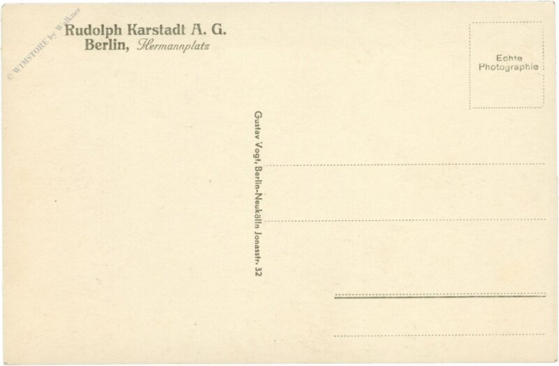 berlin, rudolph karstadt ag