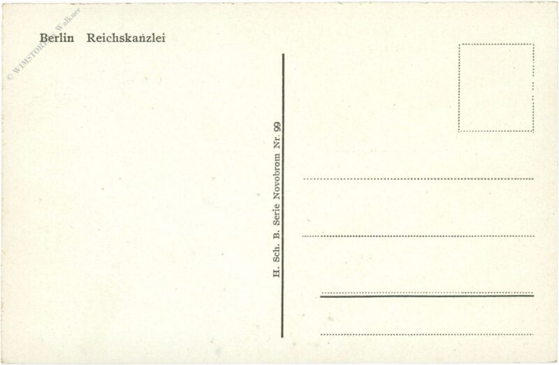 berlin, reichskanzlei