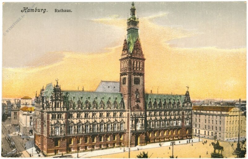 hamburg, rathaus