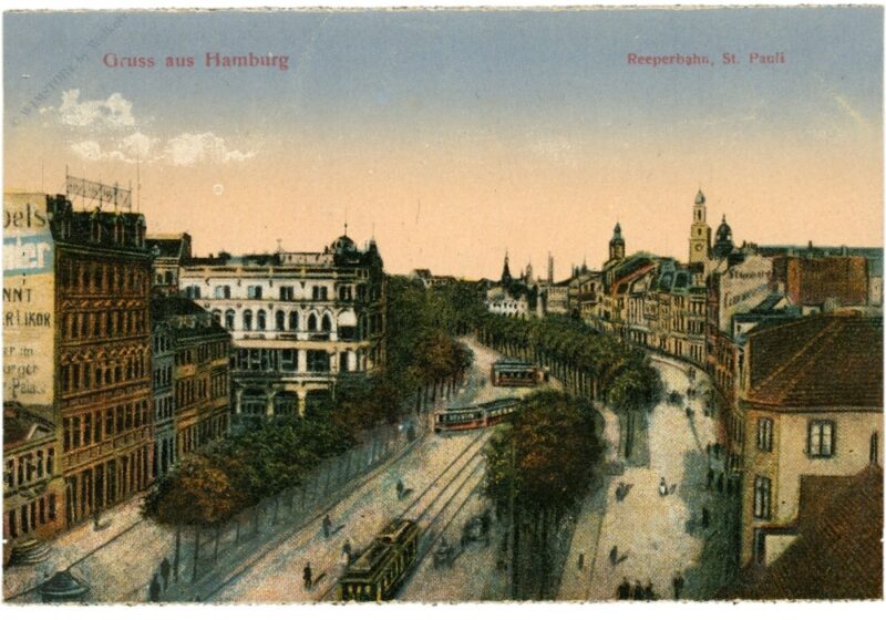 hamburg, reeperbahn st. pauli