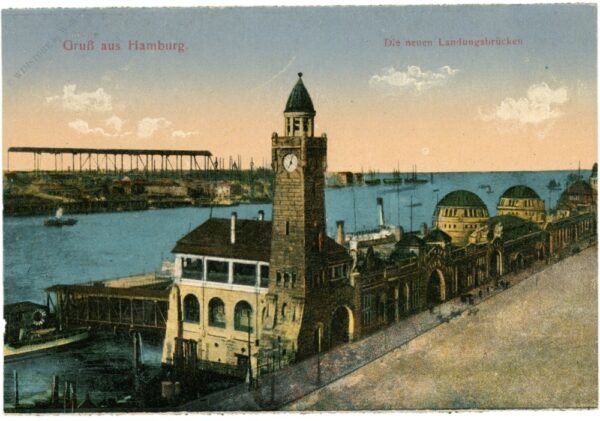 hamburg, die neuen landungsbrücken