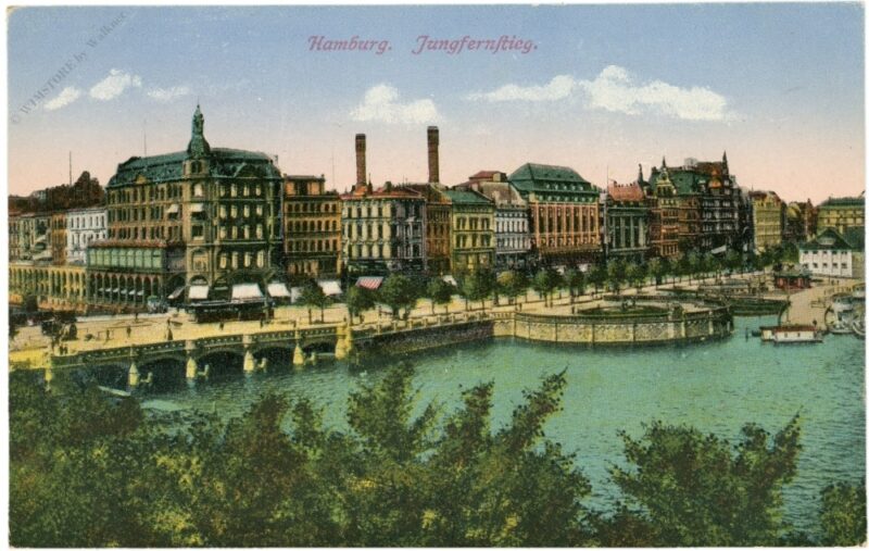 hamburg, jungfernstieg