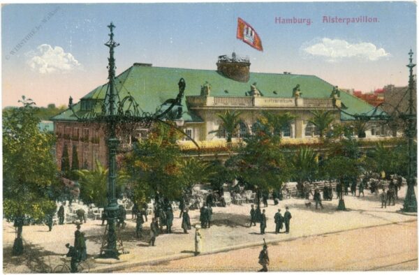 hamburg, aisterpavillon